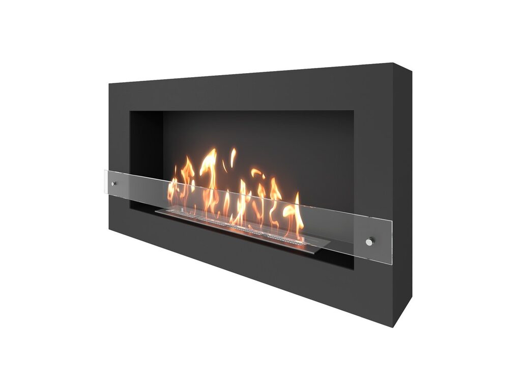 Биокамин SteelHeat WALL GRAND 1200 черный (Стекло) Биокамин SteelHeat WALL GRAND 1200 черный (Стекло)