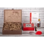 Подарочный набор SteelHeat PREMIUM BOX ALBA Красный + деревянная коробка + стартовый комплект