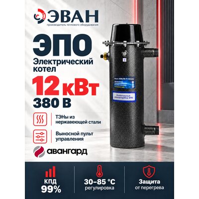 Электрический котел ЭВАН ЭПО 12