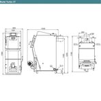 Котёл стальной ZOTA BULAT TURBO 37 с контроллером C-Line SF