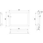 Рамка для топки MBO/G