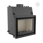 Топка с водяным контуром AMELIA/PW/24/W/DECO, змеевик
