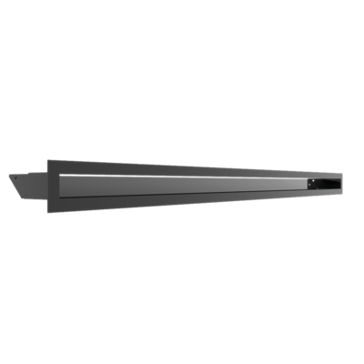 Вентиляционная решетка Люфт графитовая 6x100 (LUFT/6/100/45S/G/SF)