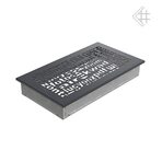 Вентиляционная решетка 17x30 ABC графитовая