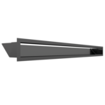 Вентиляционная решетка Люфт графитовая 9x100 (LUFT/9/100/45S/G)