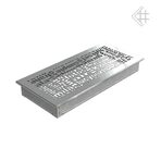Вентиляционная решетка 17x37 ABC стальная