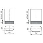 Craft Oval гильза овальная 500 (316/0,5) 100х200