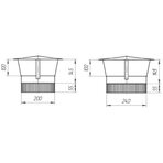 Craft Oval крышная разделка овал (304/0,5) 120х240