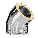 Craft HF-50 сэндвич-колено 45° (316/0,8/304/0,5) Ф120х220