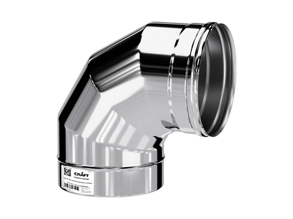Craft HF колено 90° (316/0,8) Ф300 Craft HF колено 90° (316/0,8) Ф300