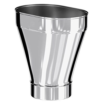 Craft Oval переход с круга (П) на овал (М) 0,33м 100х200 (316/0,5) Ф150