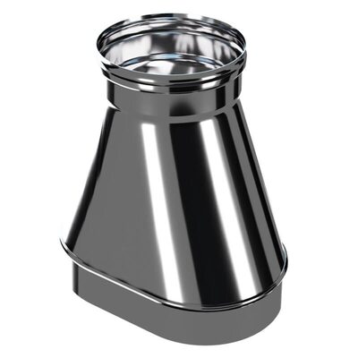 Craft Oval переход с овала (П) на круг (М) 0,33м 100х200 (316/0,5) Ф150