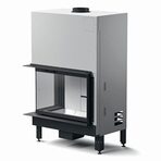 Каминная топка MCZ Plasma 95 dx угловое стекло левое