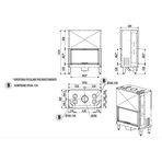 Каминная топка MCZ Plasma В95 тоннельная