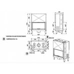 Каминная топка MCZ Plasma Plasma 95 прямое стекло