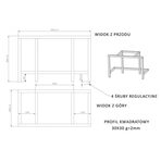Подставка под каминные топки W16-W17