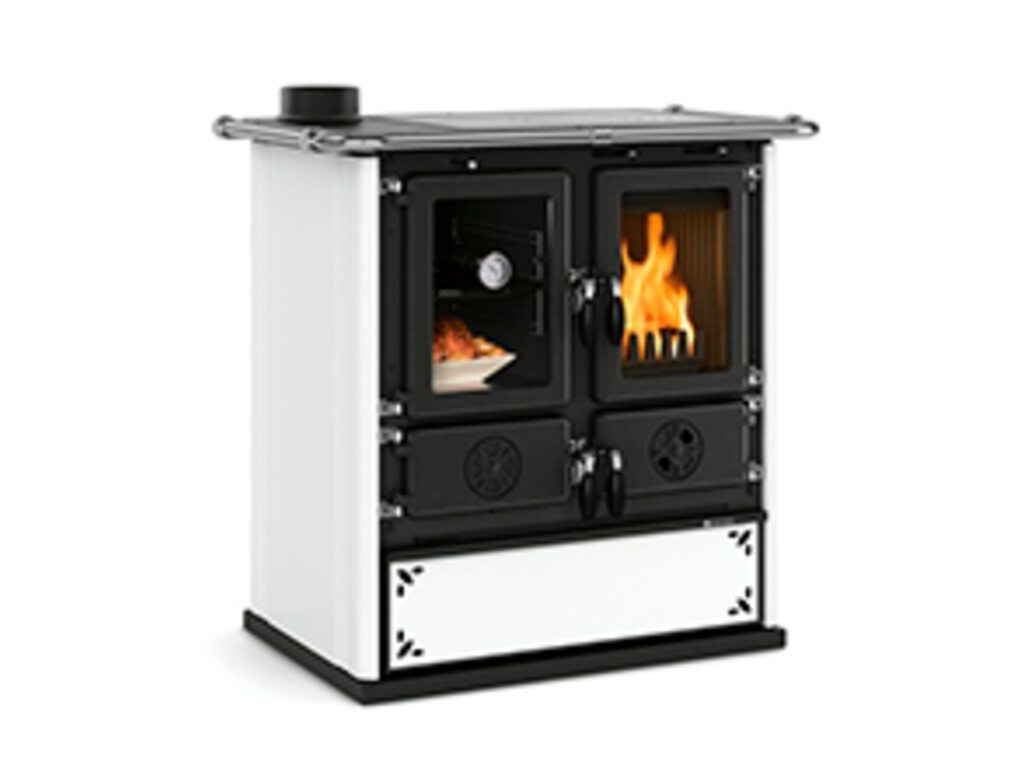 Печь-камин La Nordica ROSETTA SINISTRA STEEL BIANCO PUNTINATO (белый) Печь-камин La Nordica ROSETTA SINISTRA STEEL BIANCO PUNTINATO (белый)