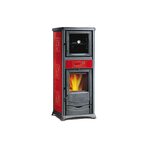 Печь-камин La Nordica Rossella Plus Forno EVO Liberty BO (бордовый)