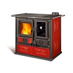 Печь-камин La Nordica Rosa Reverse 2.0 Ceramica Liberty Bordeaux (бордовый)