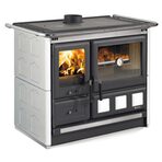 Печь-камин La Nordica ROSA XXL MAIOLICA BIN (белый)