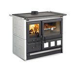 Печь-камин La Nordica ROSA XXL MAIOLICA BIN (белый)