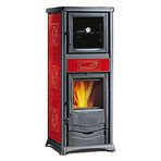 Печь-камин La Nordica Rossella Plus Forno EVO Liberty BO (бордовый)