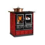 Печь-камин La Nordica Rosetta BII- Maiolica BO (бордовый)