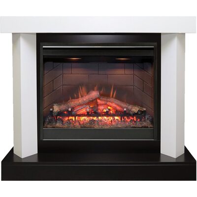 Электрический камин Vancouver - Фактурный белый с очагом Symphony 26'' DF2608-INT