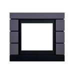 Электрокамин напольный Modern SFT (Разборный) - Серый графит с очагом Vision 23 EF LED 3D FX