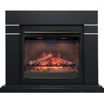 Электрокамин напольный Lindos - Черный (Высота 985мм) с очагом Symphony 26'' DF2608-INT