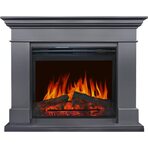 Электрокамин напольный California Graphite Gray - Серый графит с очагом Jupiter FX New