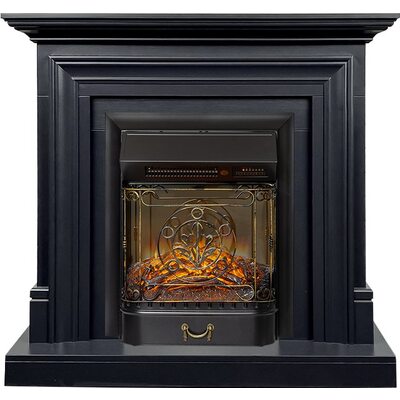 Электрокамин Bradford - Серый графит с очагом Majestic FX M Black