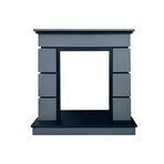 Каминокомплект Modern (Разборный) - Серый графит (Глубина 319 мм) с очагом Majestic FX M Black RC