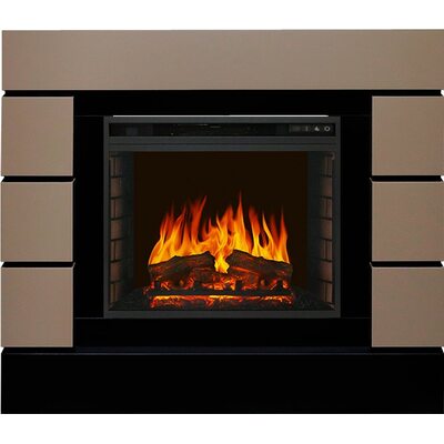 Электрический камин Lindos - Beige Grey с очагом Vision 23 EF LED FX