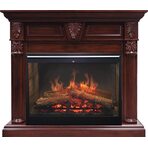 Электрический камин Sheffield - Темная вишня с очагом Symphony 30'' DF3020-INT