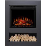 Электрокамин Loft - Серый графит с очагом XHD28L-INT