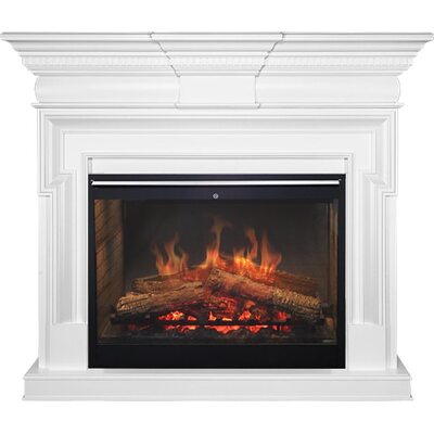 Электрический камин Torino - Белый с очагом Symphony 30'' DF3020-INT