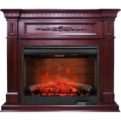 Электрокамин Luxemburg - Темная вишня с очагом Symphony 30'' DF3020-EU