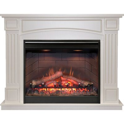 Электрокамин Boston - Слоновая кость с очагом Symphony 26'' DF2608-INT
