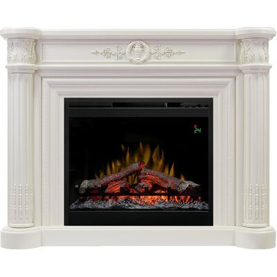 Электрический камин Manor - Белый дуб с очагом Symphony 26'' DF2624L-INT