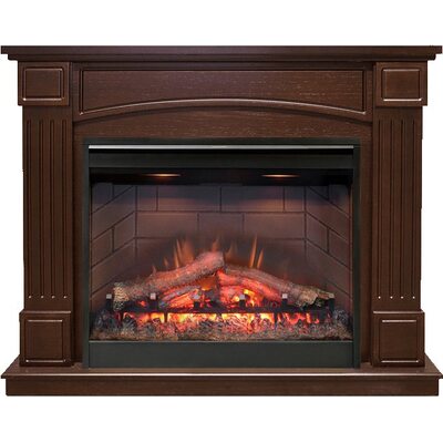 Электрический камин Boston - Темный дуб с очагом Symphony 26'' DF2608-INT