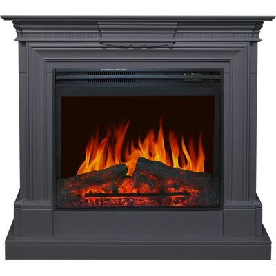 Электрический камин Chelsea - Graphite Grey с очагом Jupiter FX New