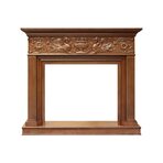 Электрокамин напольный Palace - Орех с очагом Symphony 30'' DF3020-INT