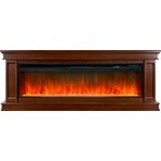 Электрокамин напольный Geneva 60 - Темный дуб с очагом Vision 60 LED