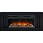 Каминокомплект Line 42 CRM (Разборный) - Санд блэк с очагом Vision 42 LOG LED