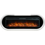 Электрокамин напольный Soho - Белый с черным с очагом Vision 60 LOG LED