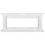 Каминокомплект Lyon 60 SFT (Разборный) - Белый с очагом Vision 60 LOG LED