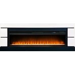 Каминокомплект Modern 60 (Разборный) - Белый с черным с очагом Vision 60 LED