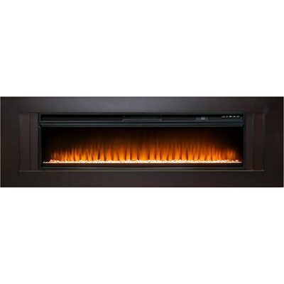 Электрический камин Line 60 - Венге с очагом Vision 60 LED