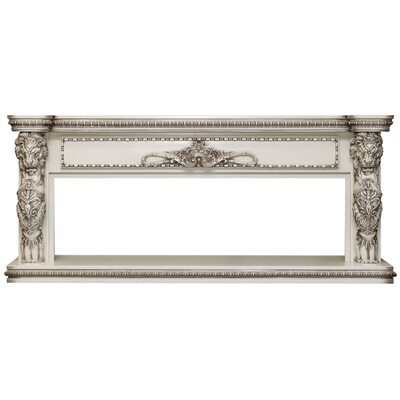 Портал Royal Flame Windsor 60 - Слоновая кость с темной патиной